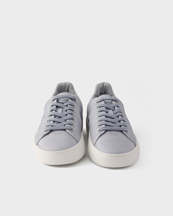 Sneaker Court aus Re-Nylon - Perlgrau Sneaker Court aus Re-Nylon - Perlgrau