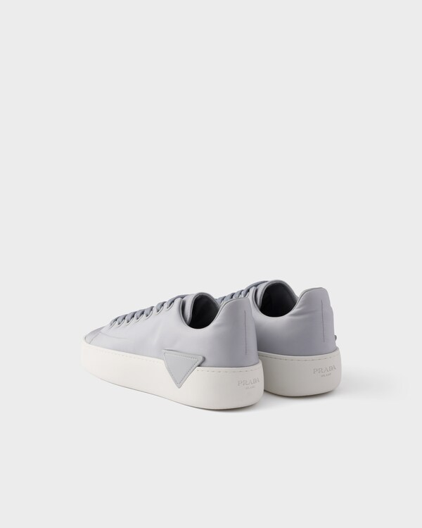 Sneaker Court aus Re-Nylon - Perlgrau Sneaker Court aus Re-Nylon - Perlgrau