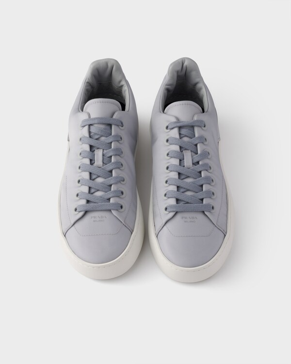 Sneaker Court aus Re-Nylon - Perlgrau Sneaker Court aus Re-Nylon - Perlgrau