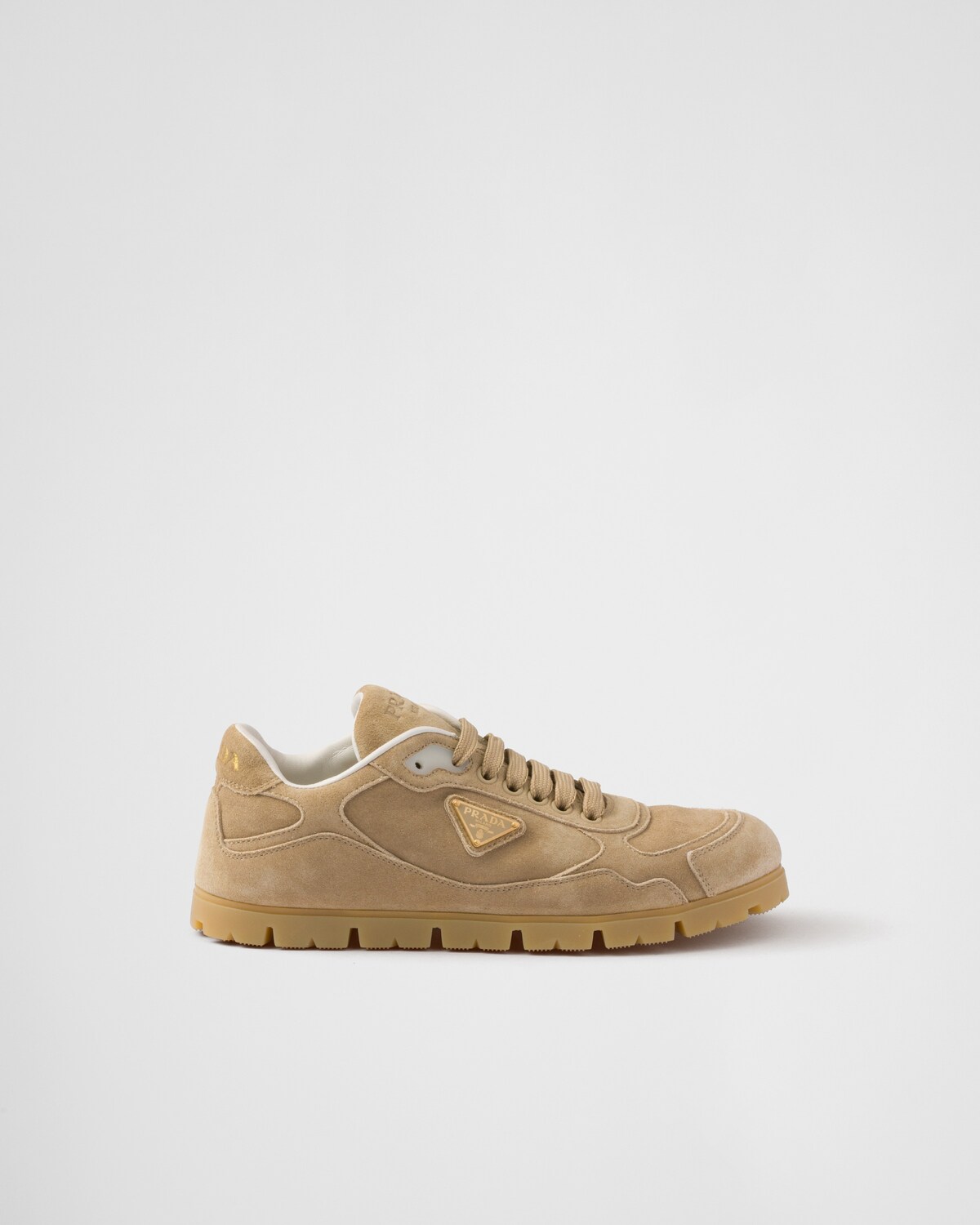 PRA FADED SUEDE SNEAKERS CHOCOLATE
