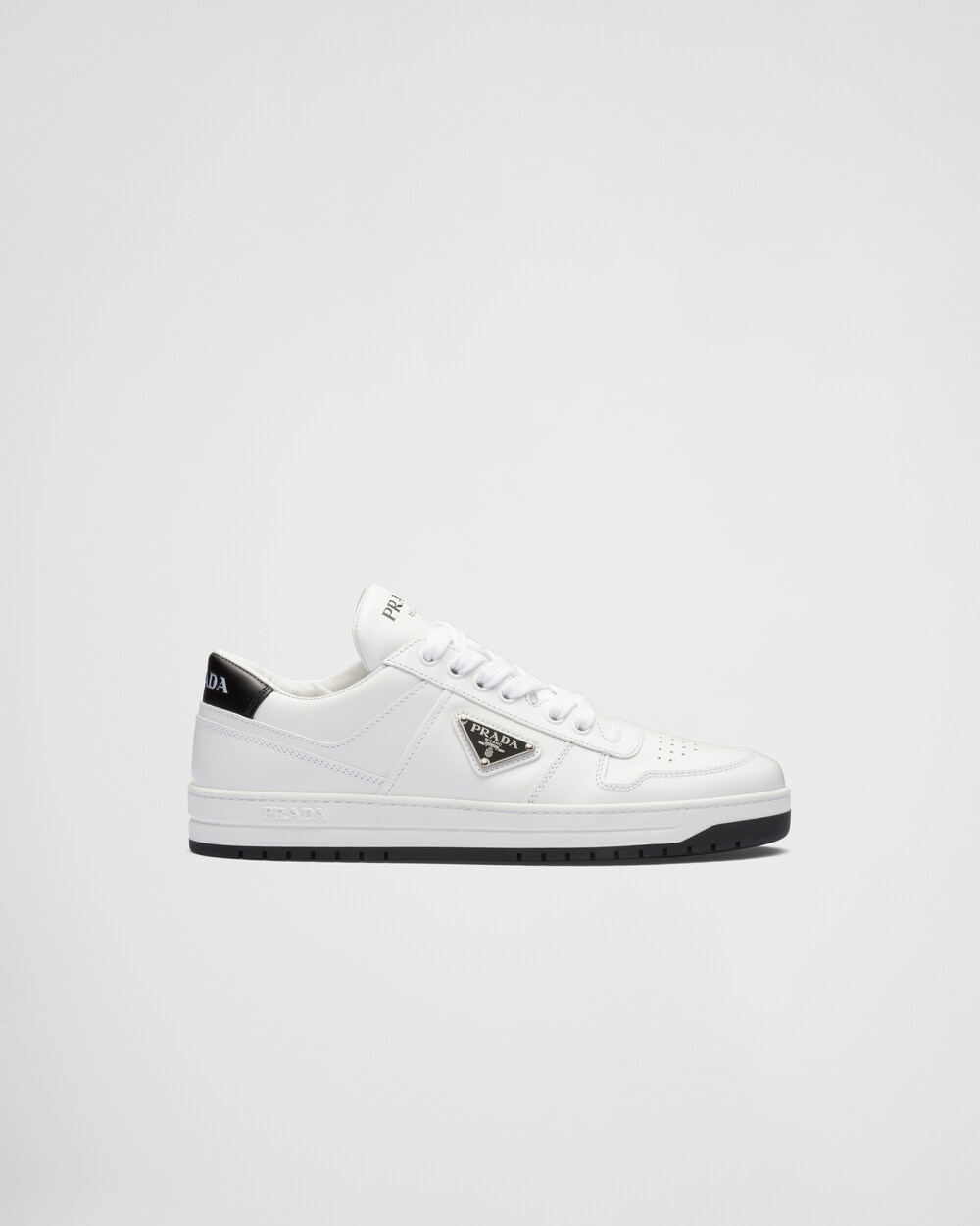 Prada white trainers mens