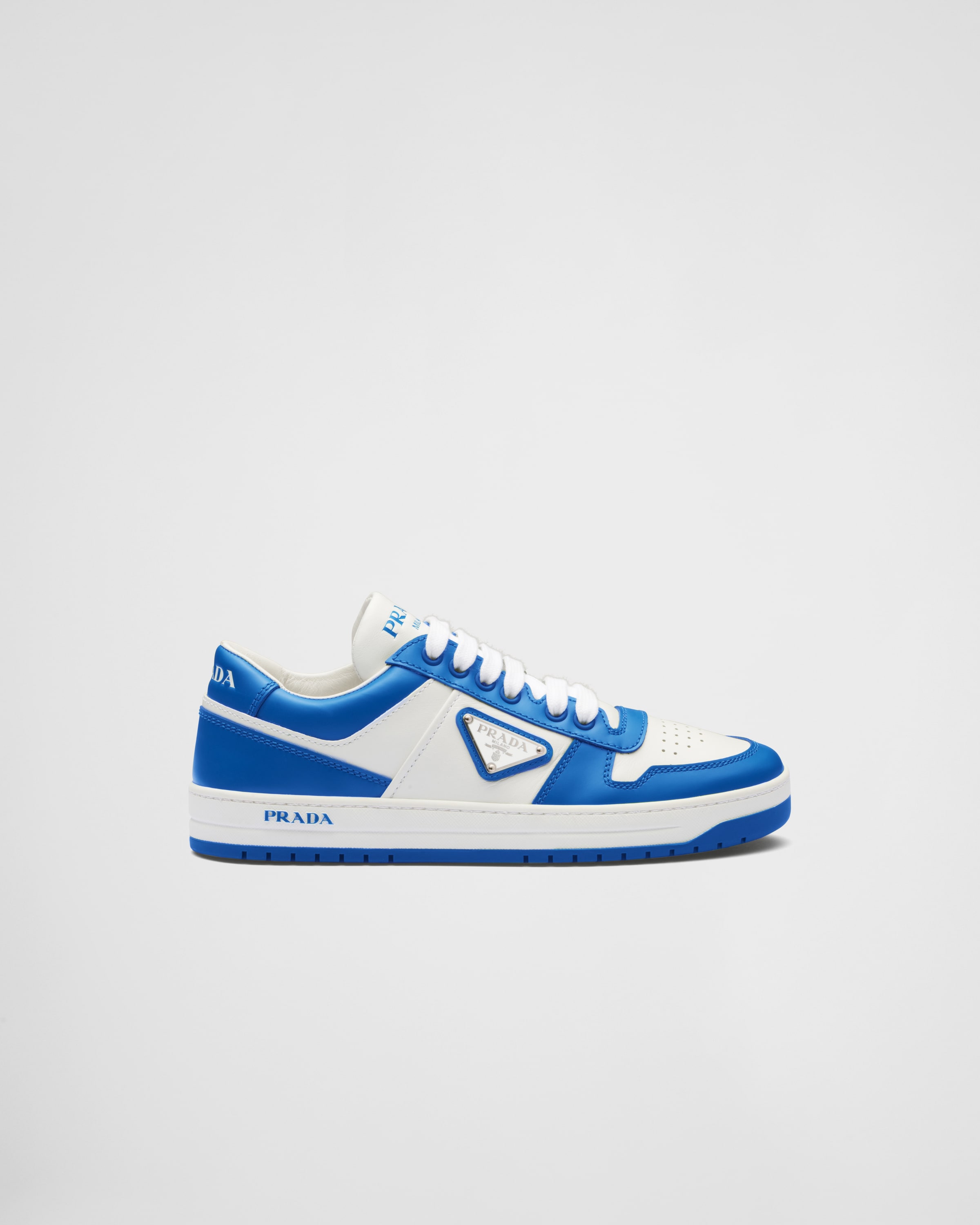 White prada clearance trainers womens