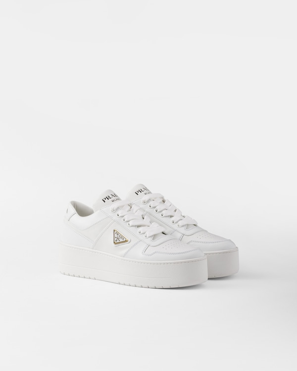 Downtown Bold leather sneakers - White Downtown Bold leather sneakers - White