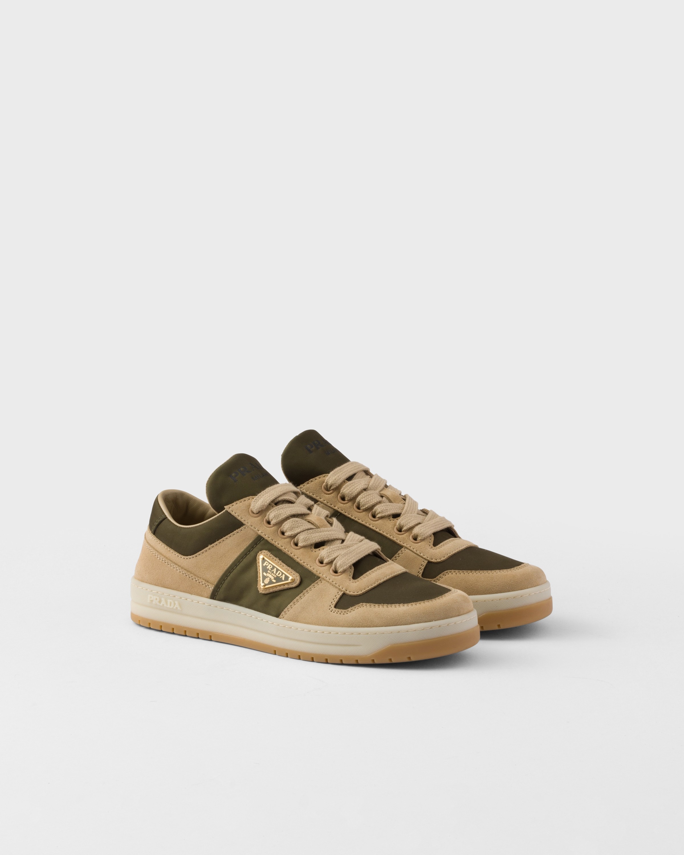 Prada fur sneakers discount