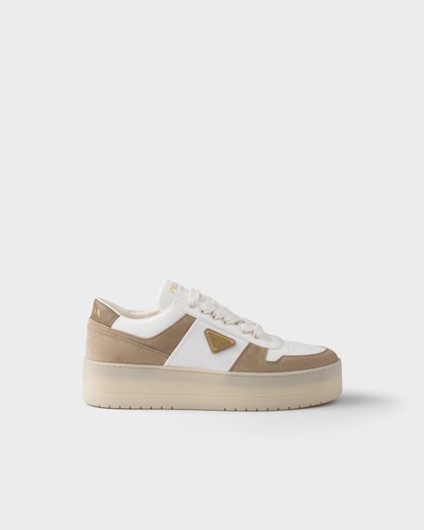 Downtown Bold nappa leather and suede sneakers Downtown Bold nappa leather and suede sneakers