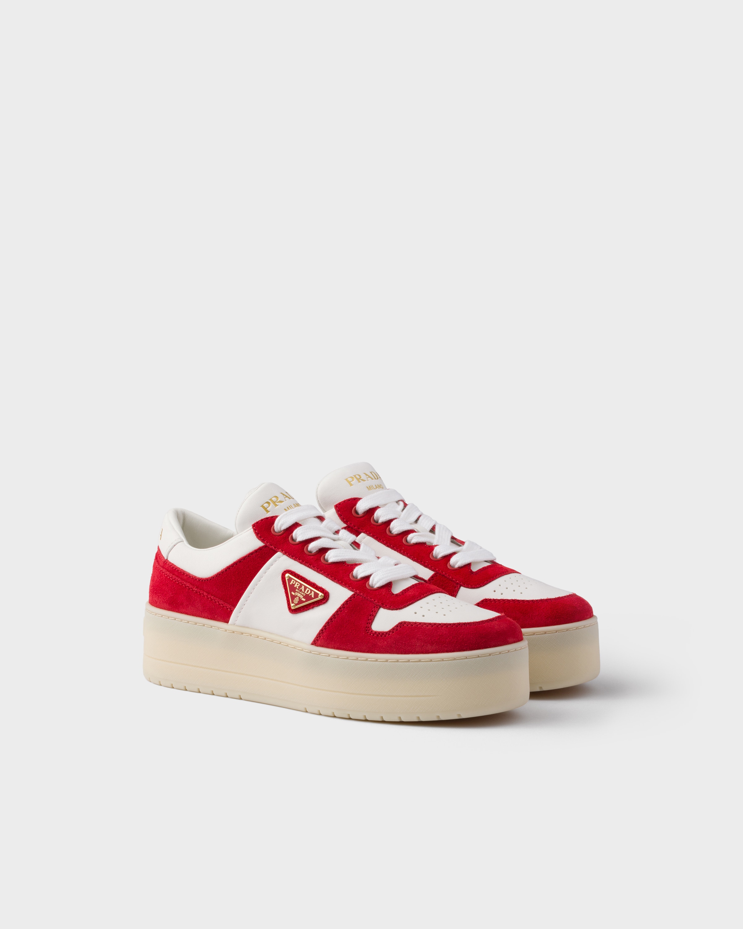 00s PRADA SPORT shoes red