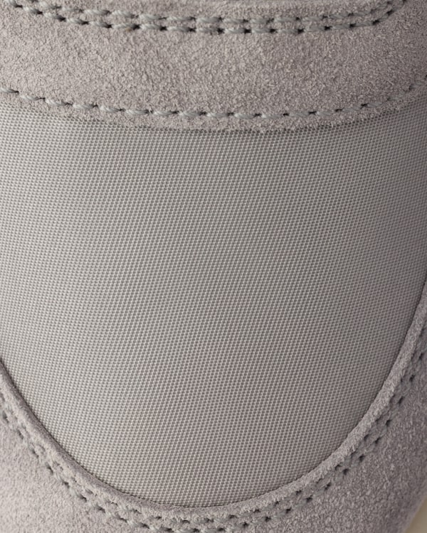 Downtown Bold Re-Nylon and suede sneakers - Granite Gray Downtown Bold Re-Nylon and suede sneakers - Granite Gray