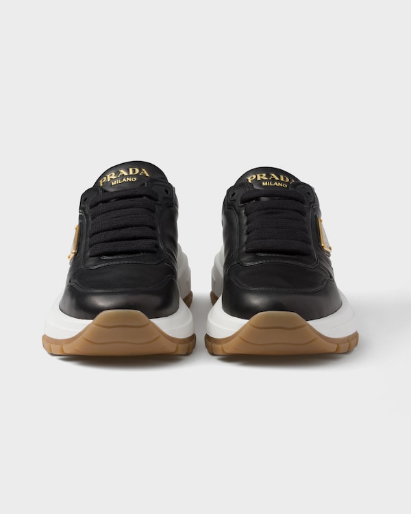 Prax 01 leather sneakers - Black Prax 01 leather sneakers - Black