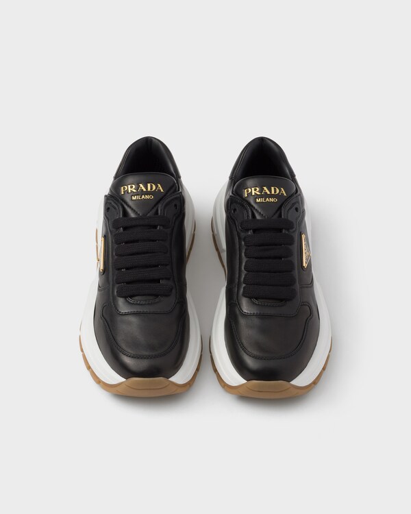 Prax 01 leather sneakers - Black Prax 01 leather sneakers - Black