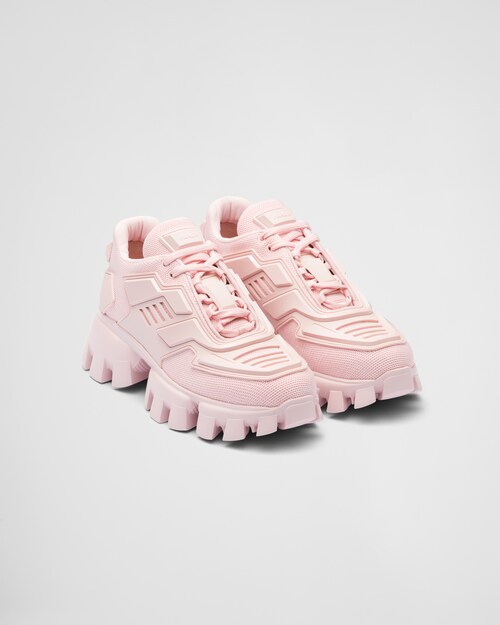 Arriba 68+ imagen pink prada shoes sneakers