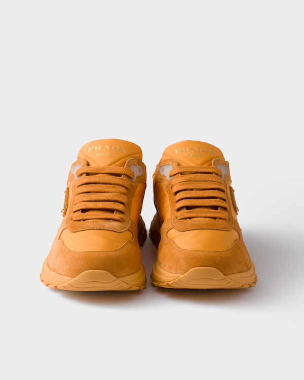 Prax 2.0 Re-Nylon and suede sneakers Prax 2.0 Re-Nylon and suede sneakers