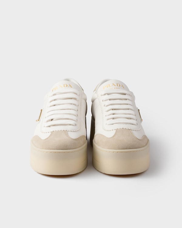 Downtown Bold nappa leather and suede sneakers Downtown Bold nappa leather and suede sneakers