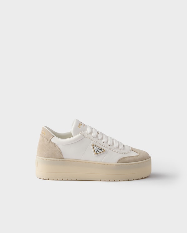 Downtown Bold nappa leather and suede sneakers Downtown Bold nappa leather and suede sneakers