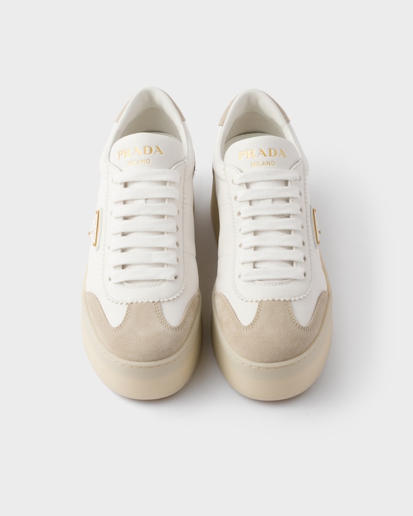 Downtown Bold nappa leather and suede sneakers Downtown Bold nappa leather and suede sneakers