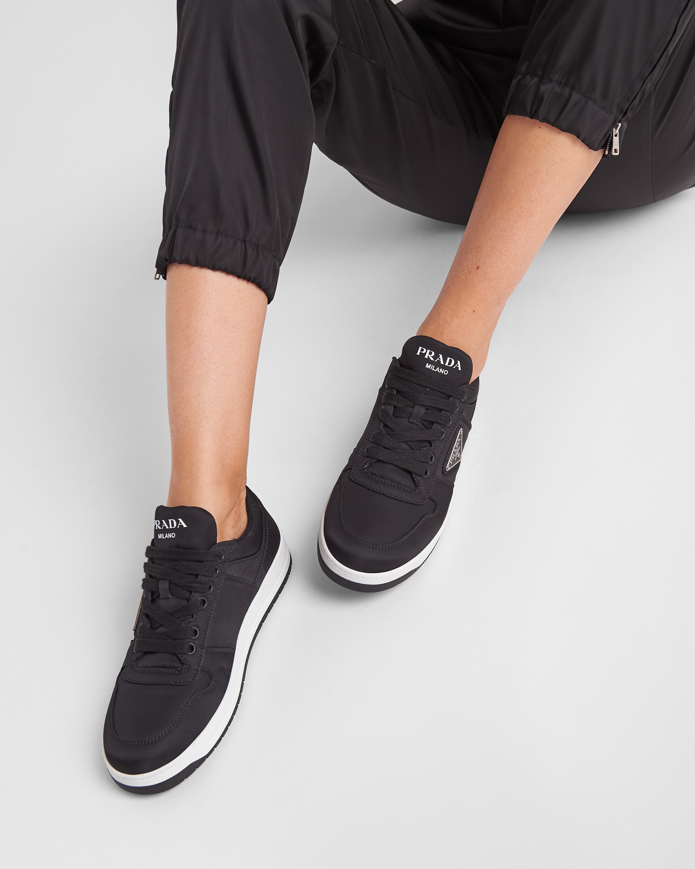 Prada re sales nylon shoes