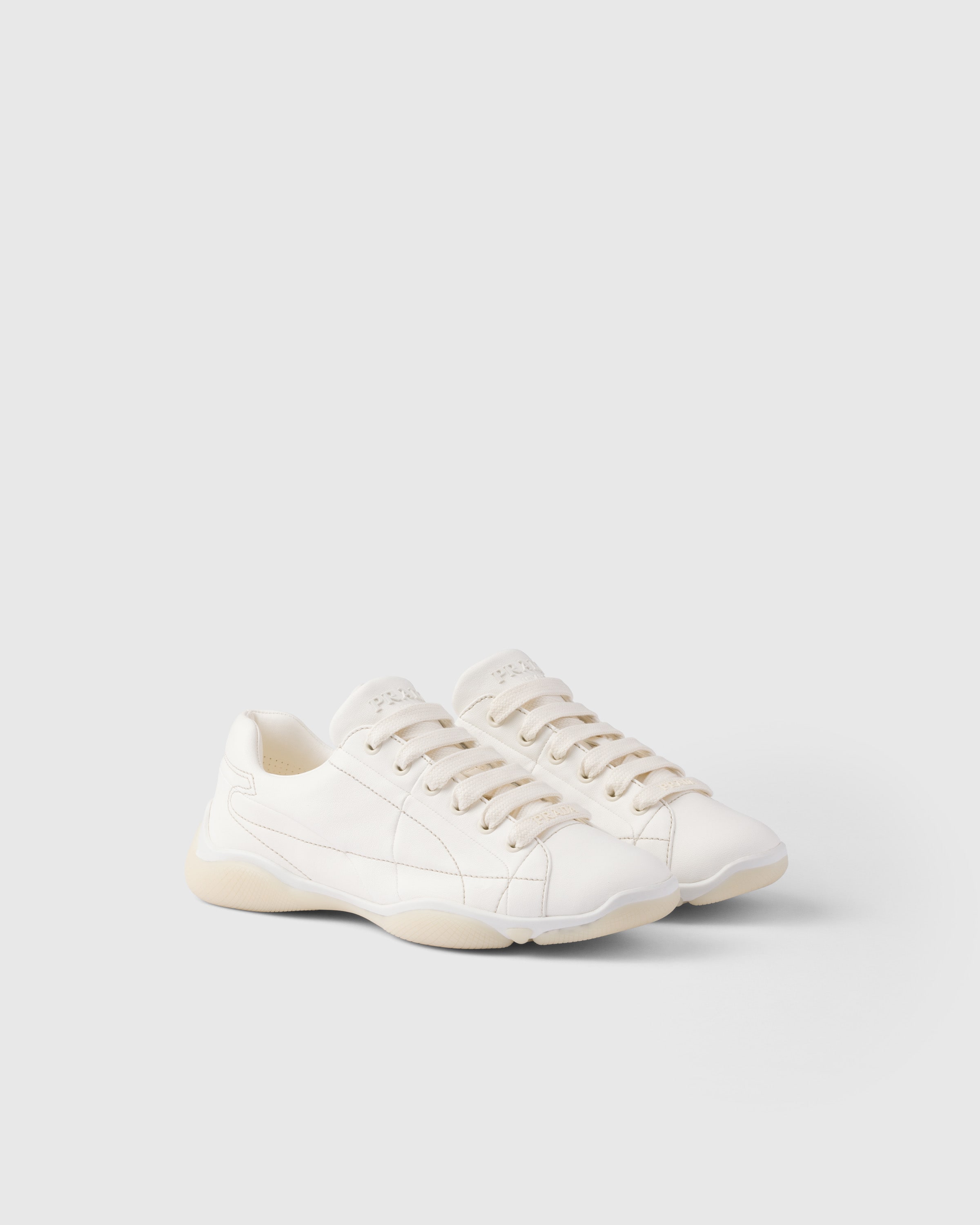 Amazon.com | Prada Women's 1E946L 038 F0009 White Leather