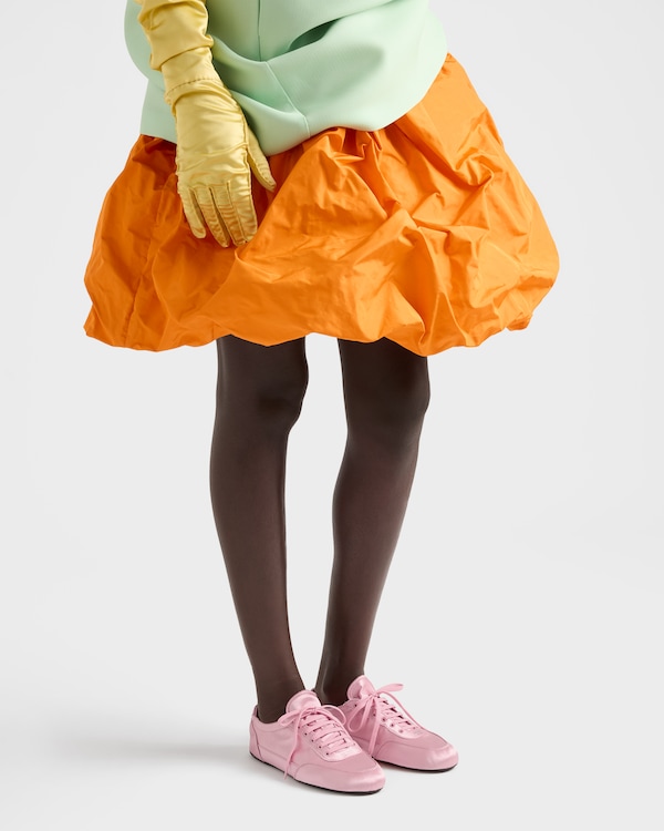 缎面系带运动鞋 - 花瓣粉 缎面系带运动鞋 - 花瓣粉