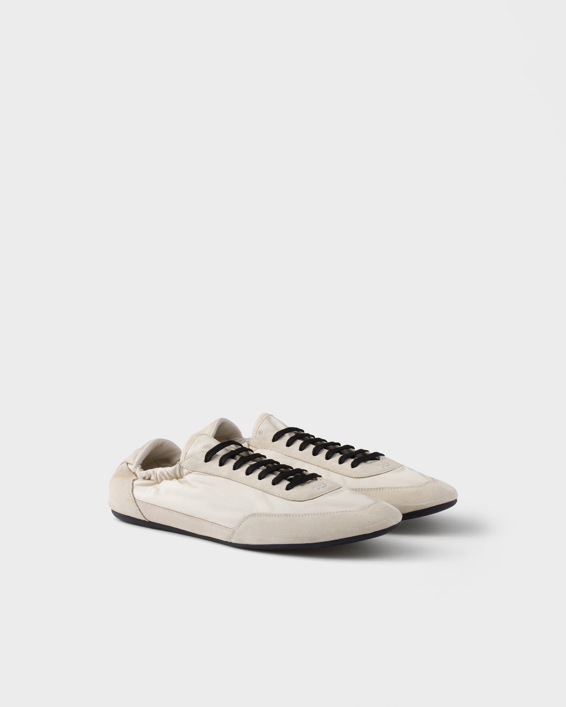 COLLAPSE SNEAKERS IN BLUE SUEDE AND NYLON