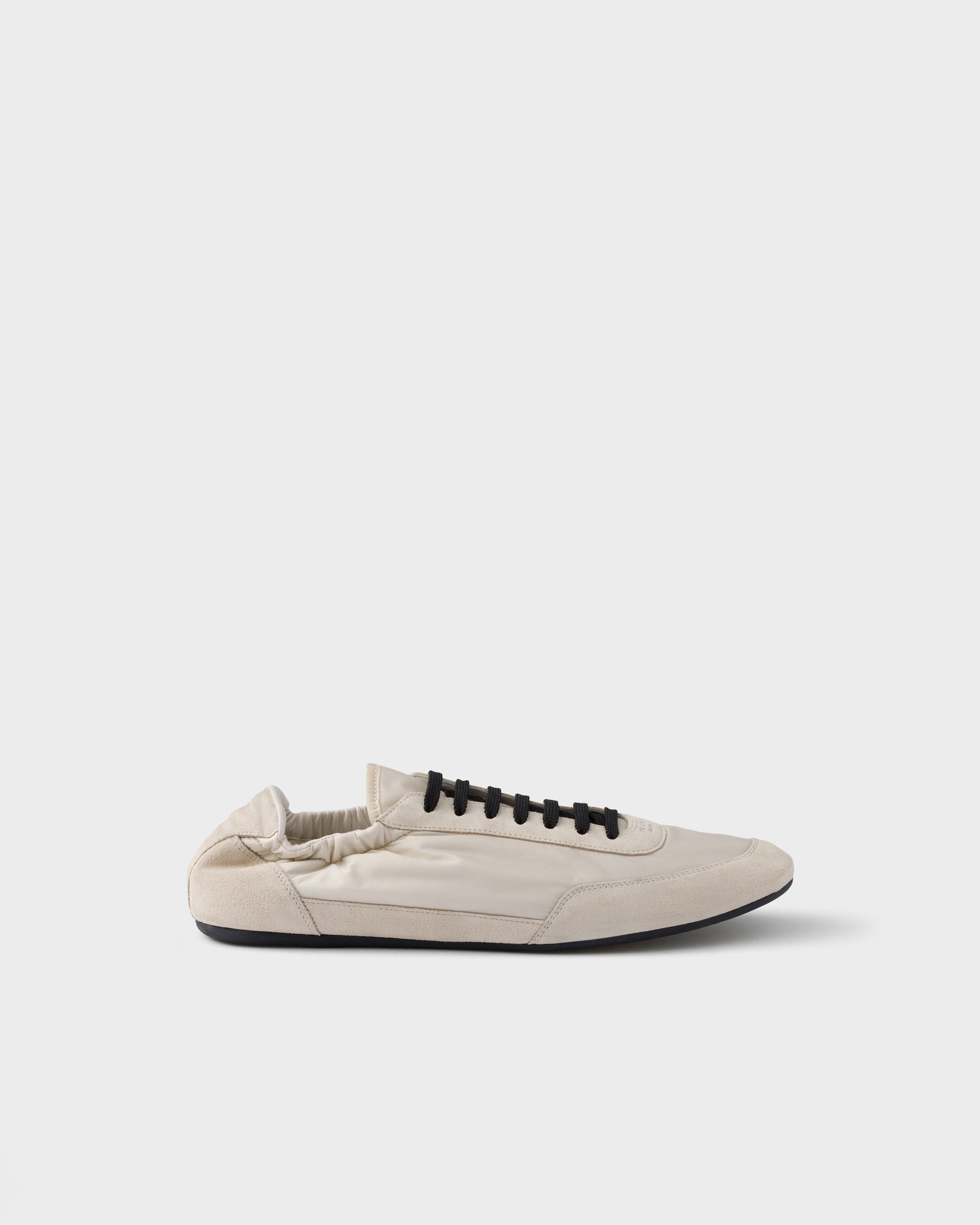 COLLAPSE SNEAKERS IN YELLOW SUEDE AND NYLON main image 1