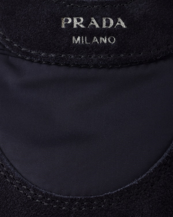 Collapse再生尼龙与绒面皮革穆勒鞋 Collapse再生尼龙与绒面皮革穆勒鞋