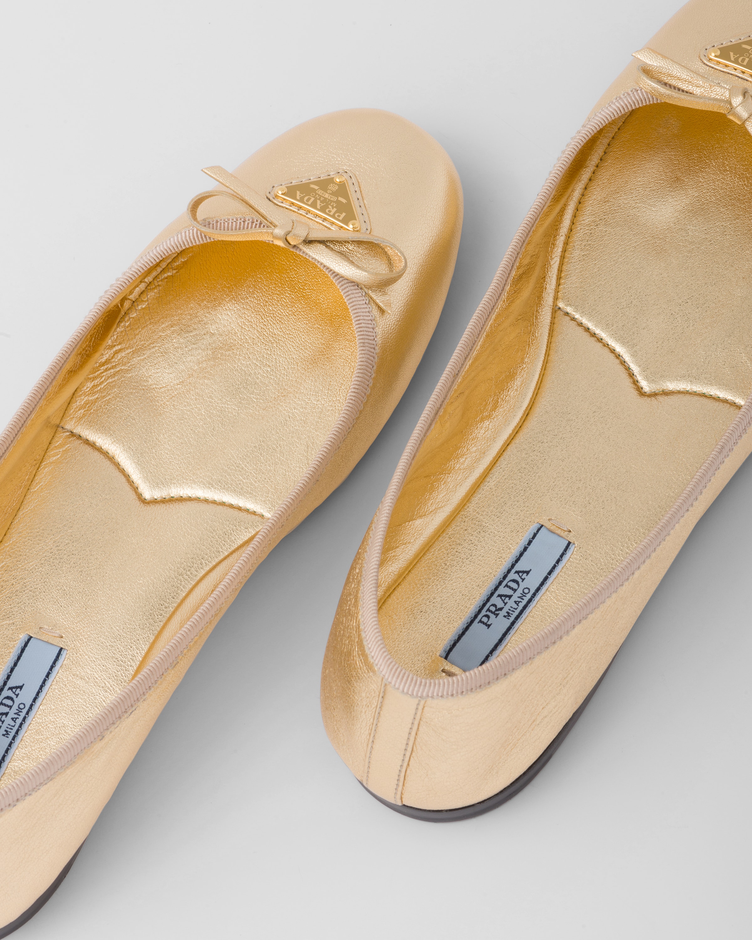 prada sequin flats