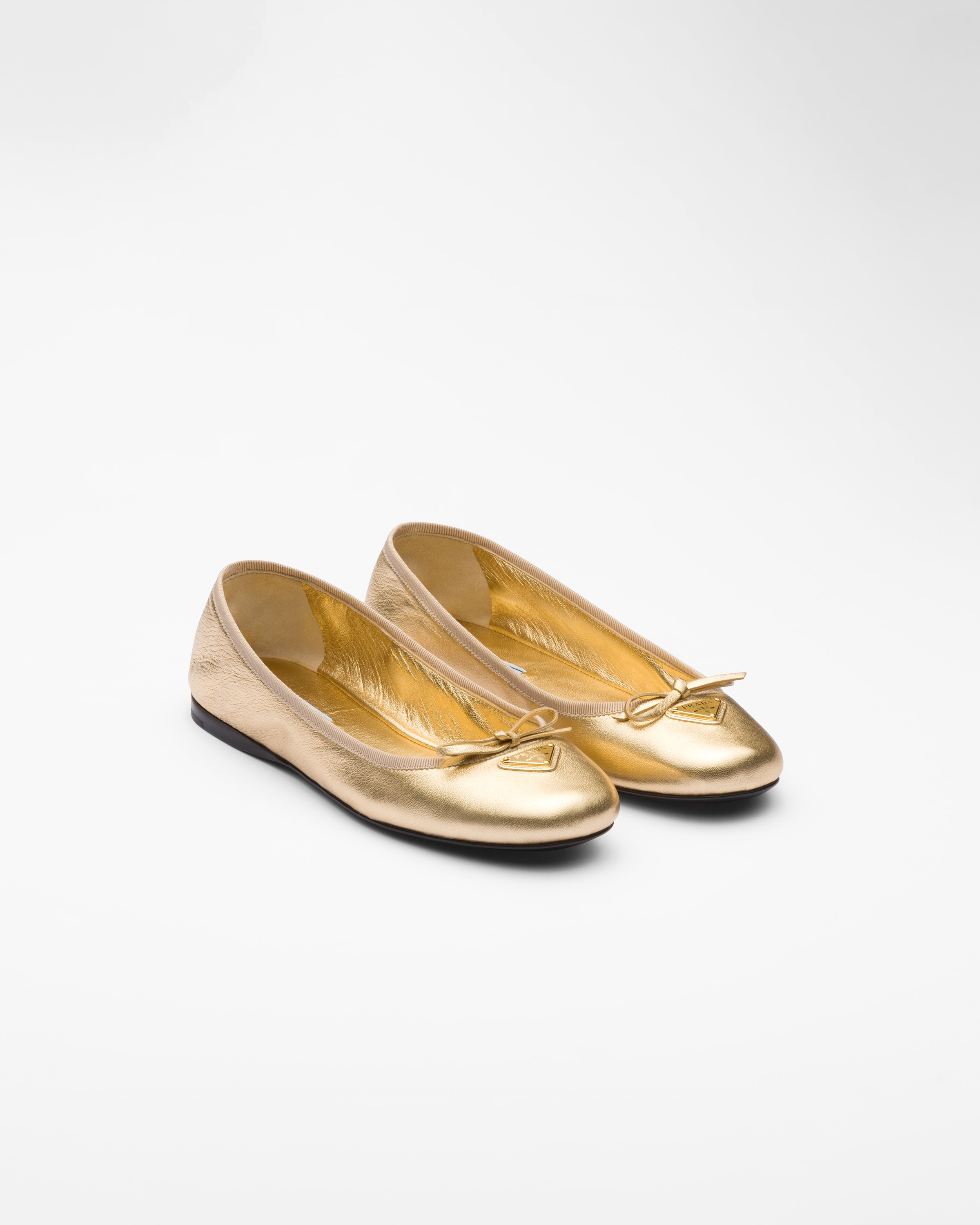 Prada ballet clearance flats with bow