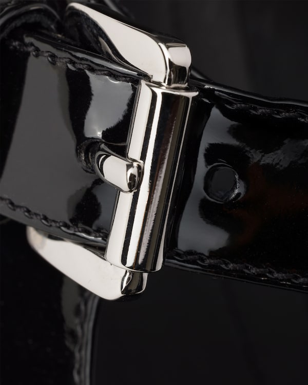 Monolith patent leather Mary Janes - Black Monolith patent leather Mary Janes - Black