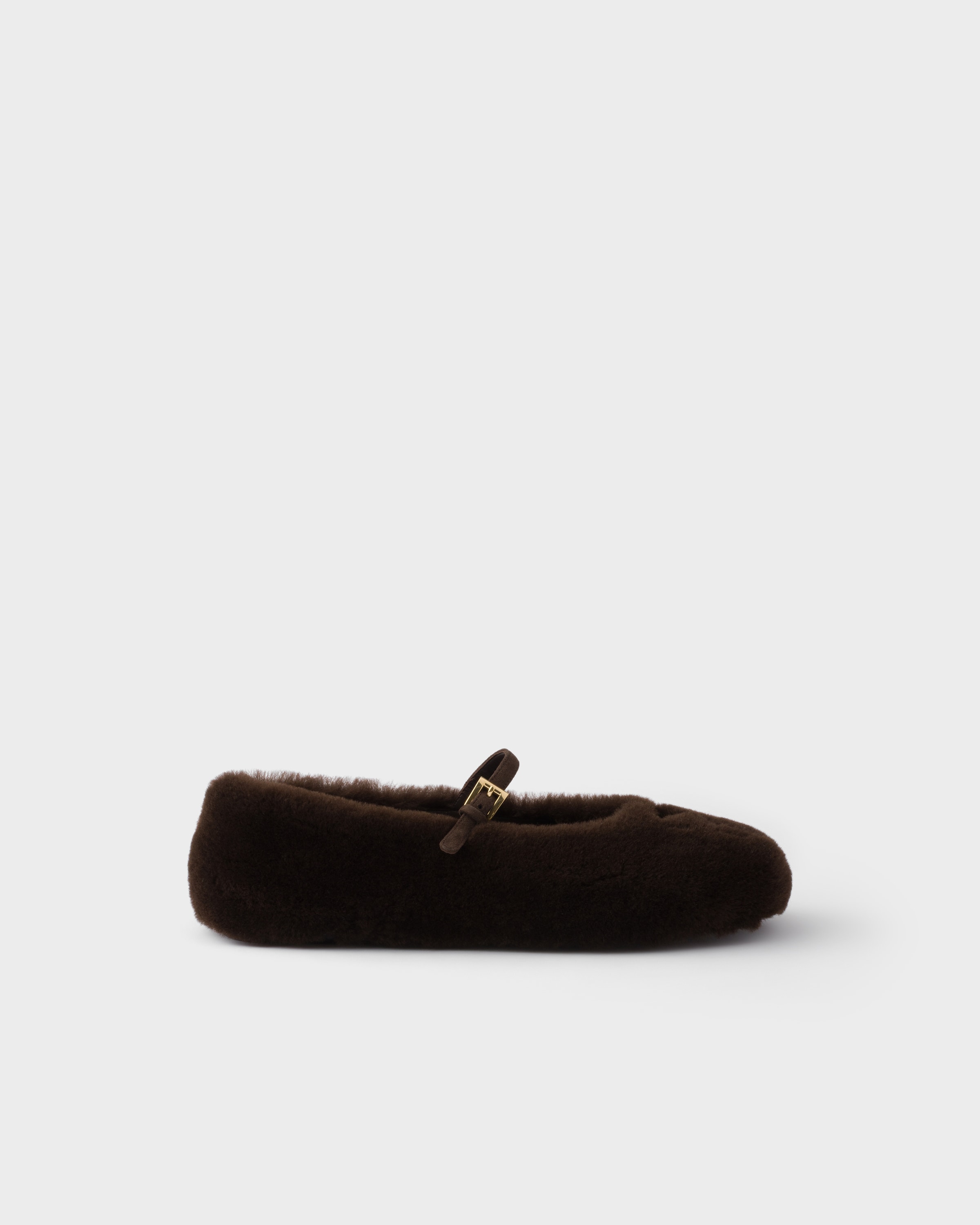 Prada Shearling ballerinas