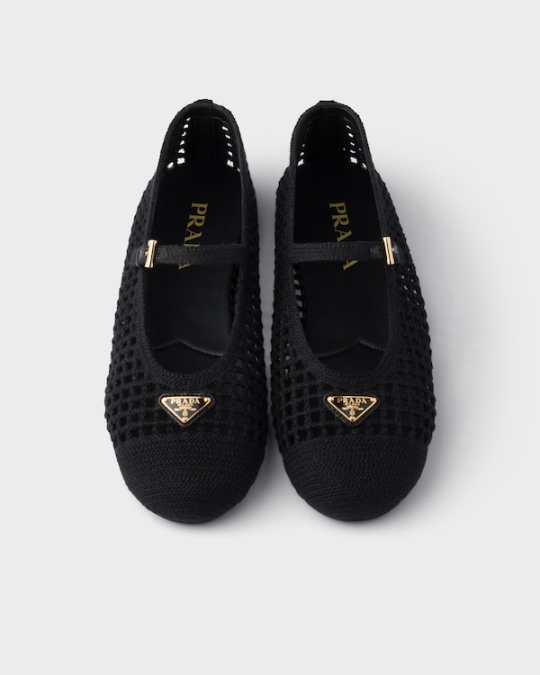 Bailarinas de croché - Negro Bailarinas de croché - Negro