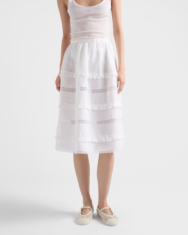 钩针编织芭蕾舞鞋 - 象牙色 钩针编织芭蕾舞鞋 - 象牙色