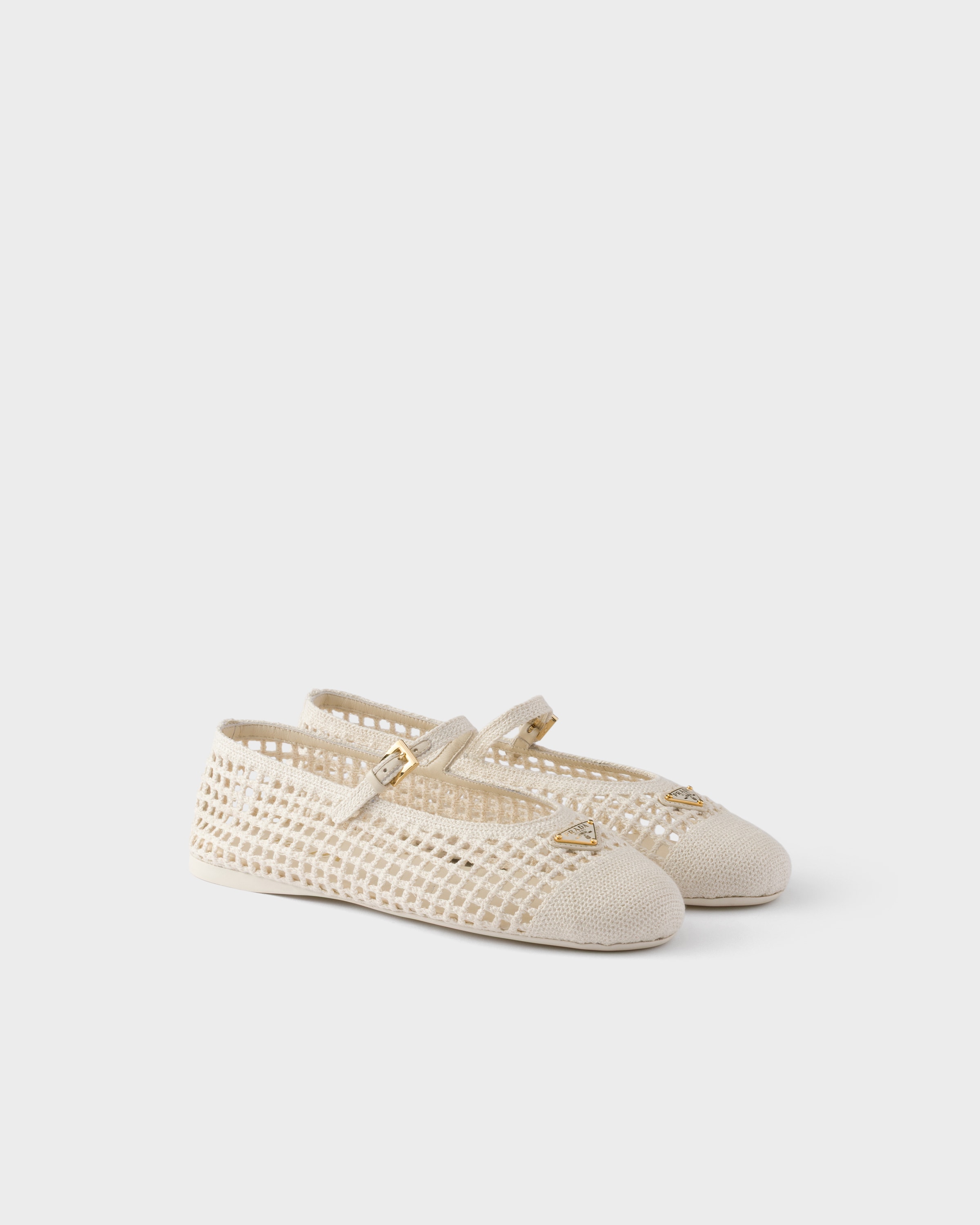 Crochet ballerinas