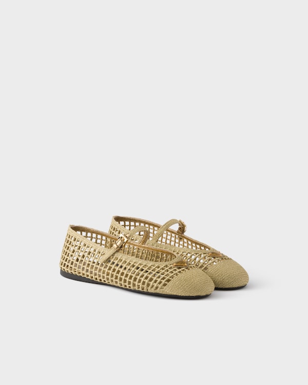 Crochet ballerinas - Quartz Crochet ballerinas - Quartz