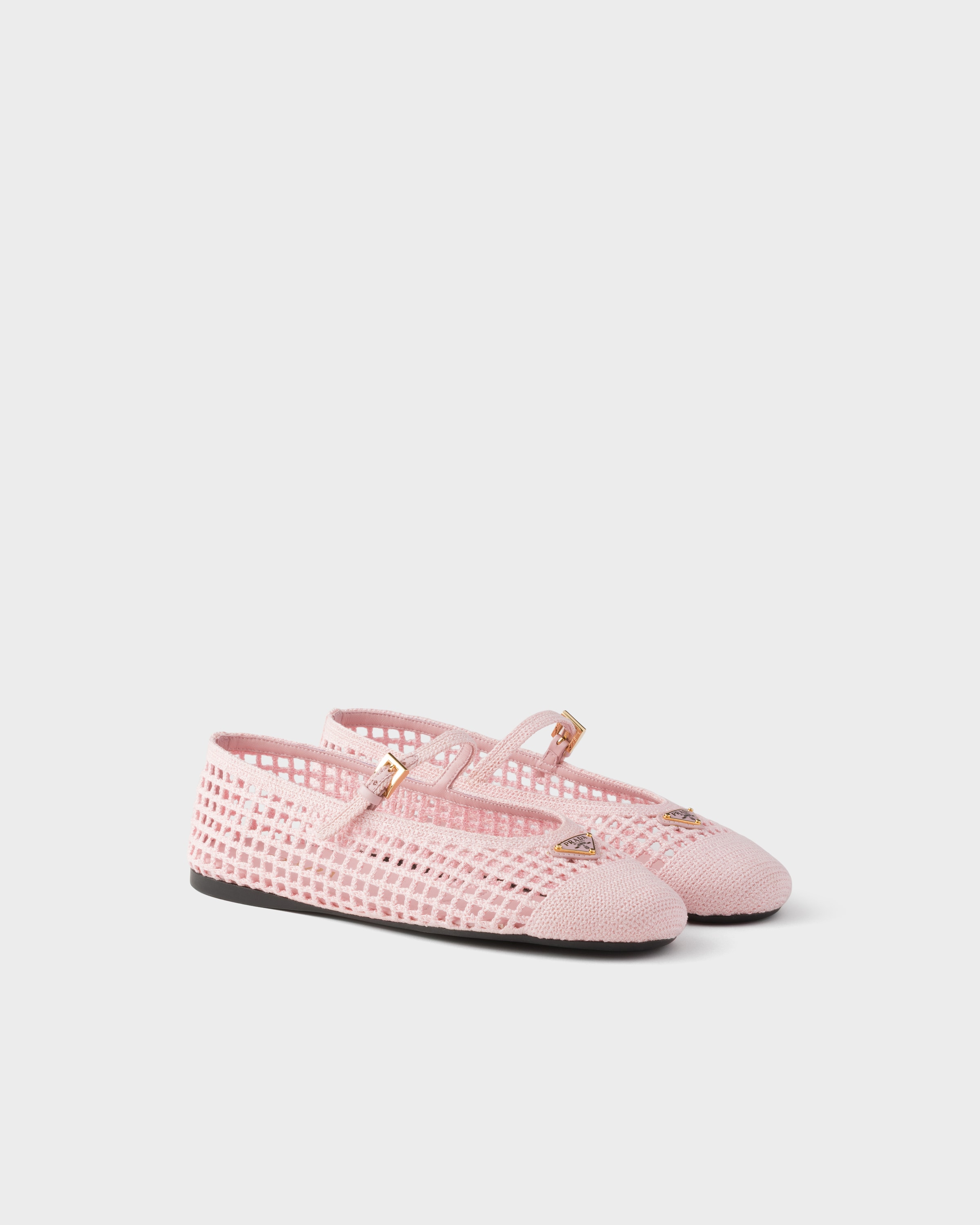 Crochet ballerinas