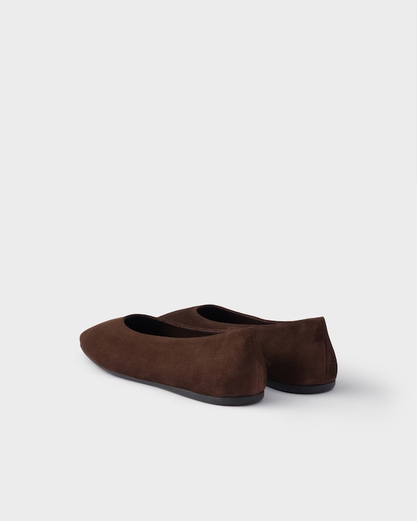 Suede ballerinas - Dark Brown Suede ballerinas - Dark Brown