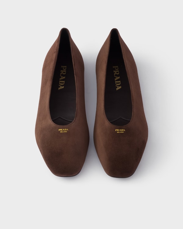 Suede ballerinas - Dark Brown Suede ballerinas - Dark Brown