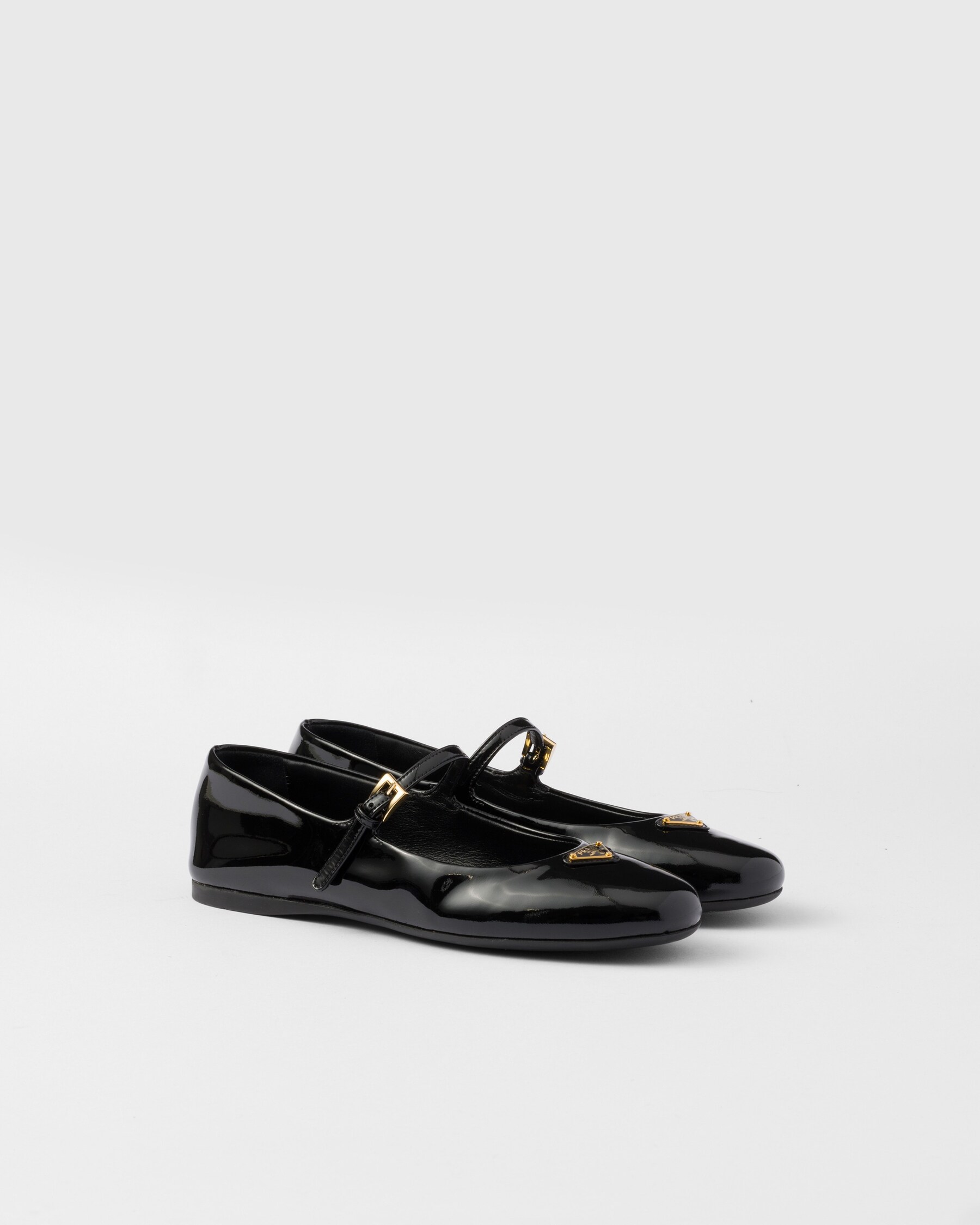 Alohas Women's Bumi Patent Leather Ballerinas Black