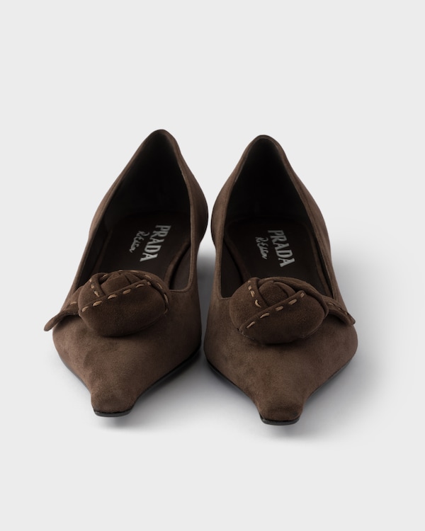 Suede ballerinas - Dark Brown Suede ballerinas - Dark Brown