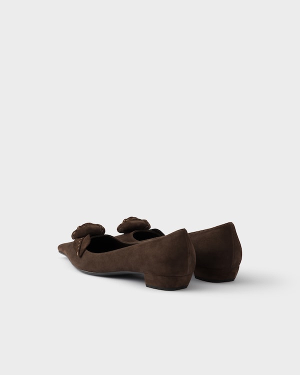 Suede ballerinas - Dark Brown Suede ballerinas - Dark Brown