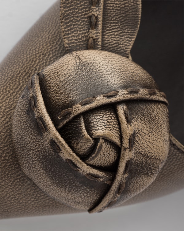 Leather ballerinas - Dove Gray Leather ballerinas - Dove Gray