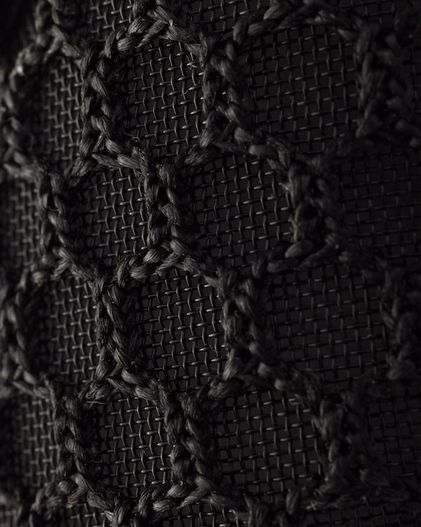 Mesh fabric ballerinas - Black Mesh fabric ballerinas - Black