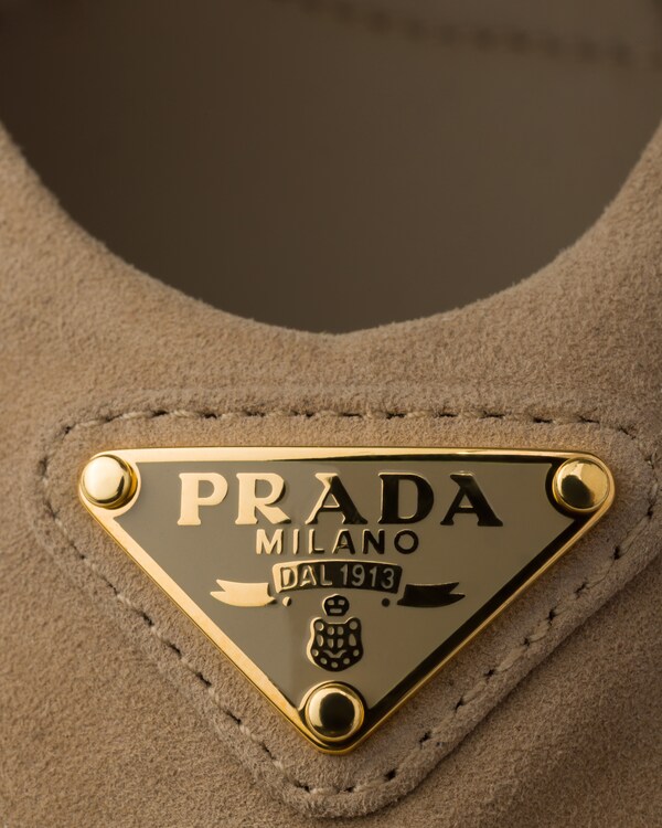 Suede ballerinas - Sand Beige Suede ballerinas - Sand Beige