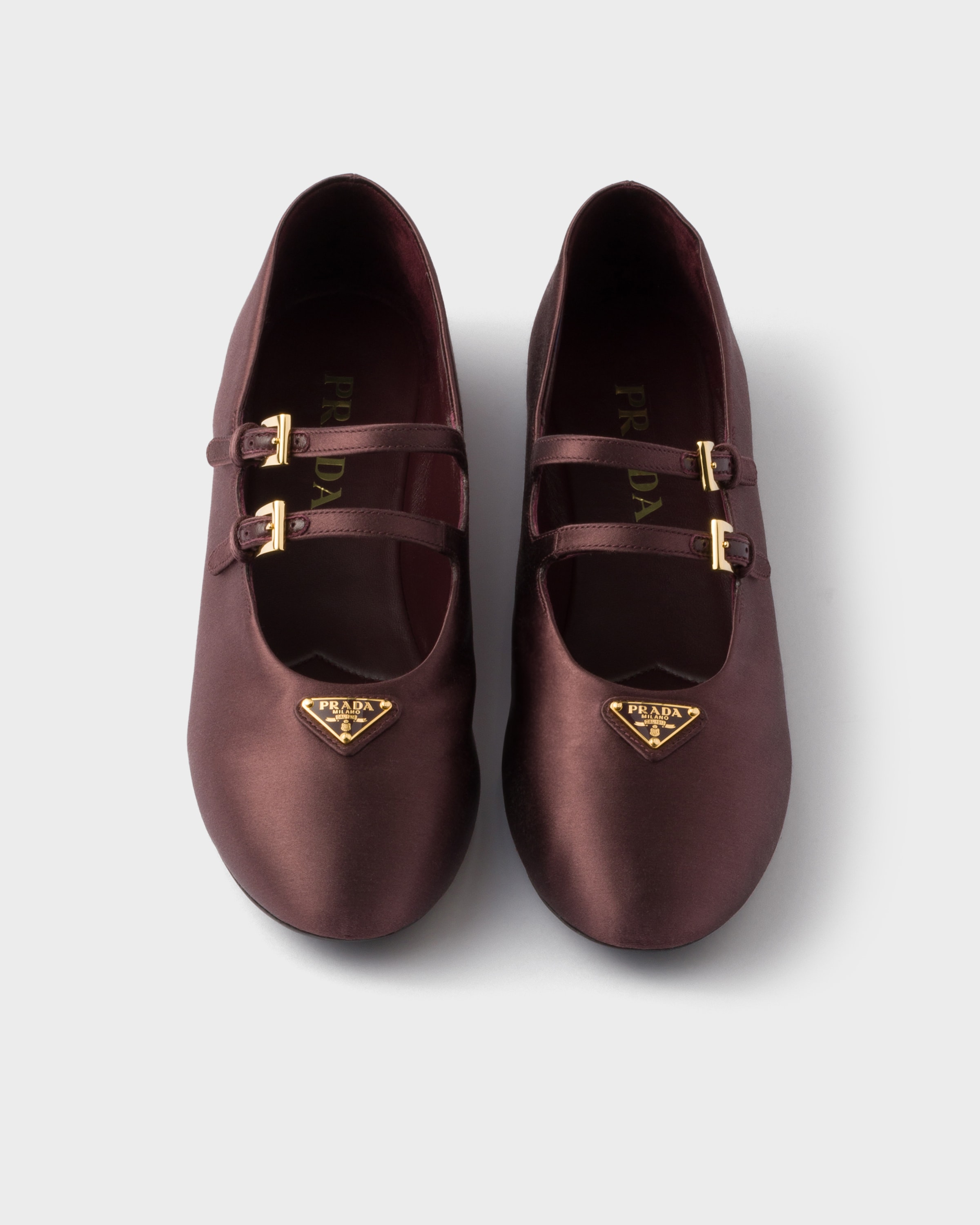 【海外限定新作】PRADA サテン バレリーナ 海外限定新作】PRADA サテン バレリーナ (PRADA/バレエシューズ