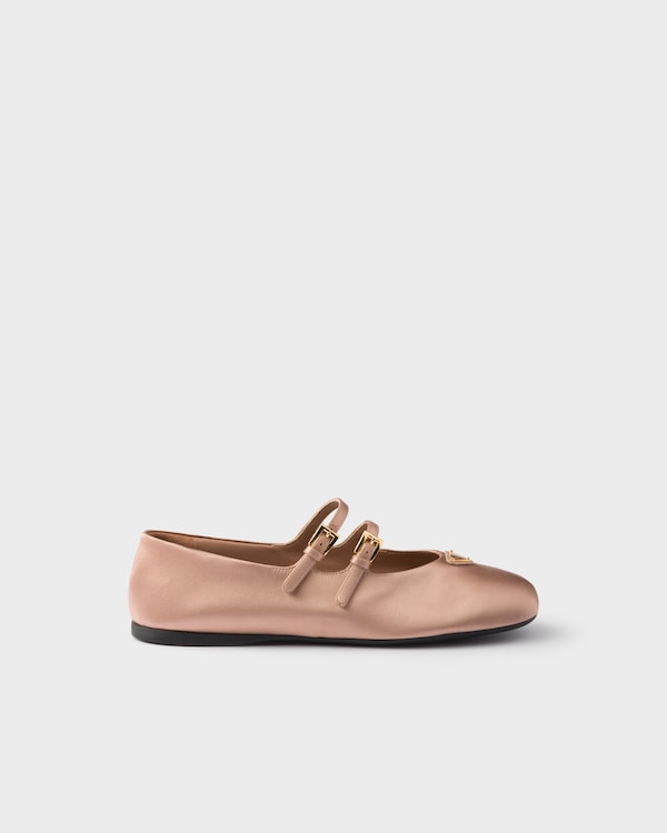 Satin ballerinas Satin ballerinas