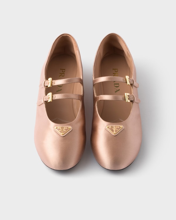 Satin ballerinas Satin ballerinas