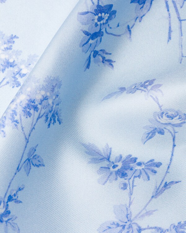 Foulard en sergé de soie imprimé 90 x 90 Foulard en sergé de soie imprimé 90 x 90