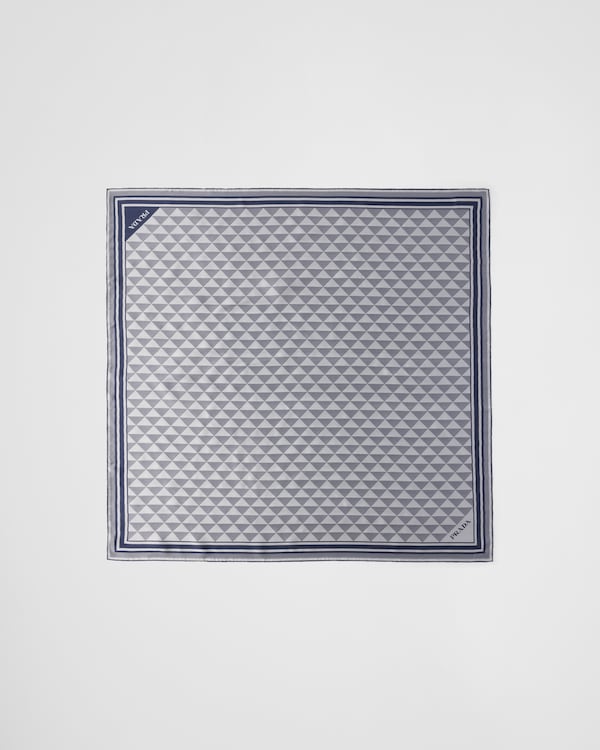 Printed silk scarf 90x90 Printed silk scarf 90x90