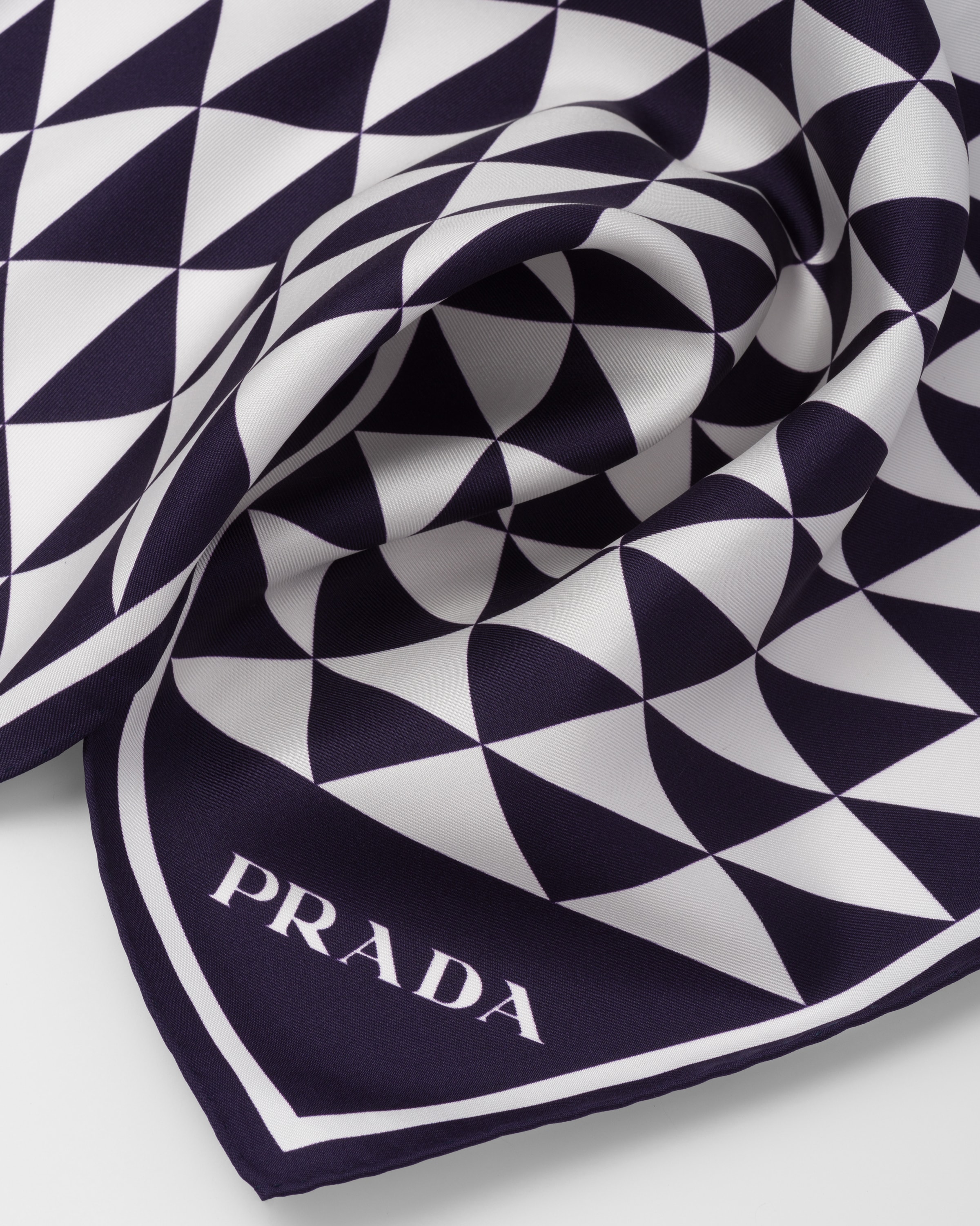 Prada silk scarf shop