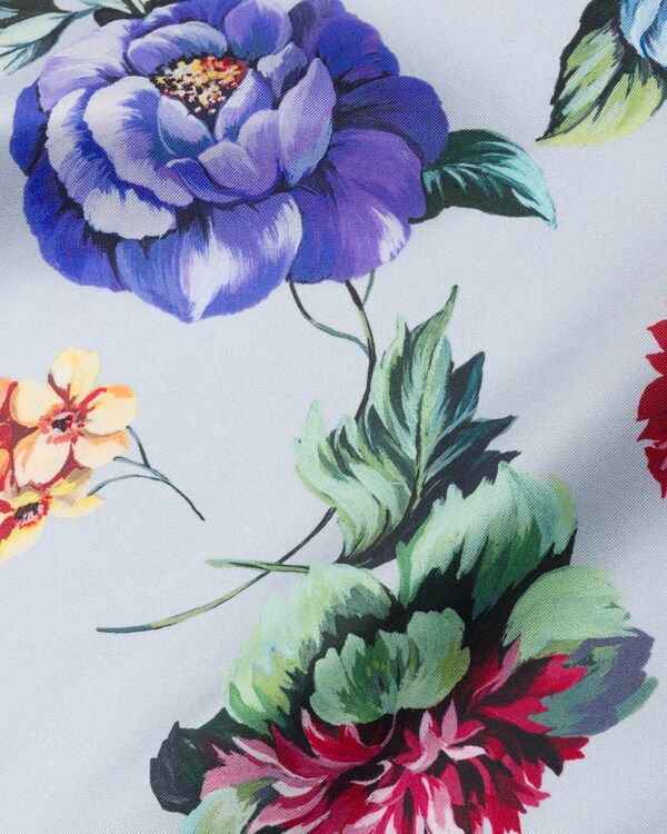 Printed silk twill scarf 55x55 Printed silk twill scarf 55x55