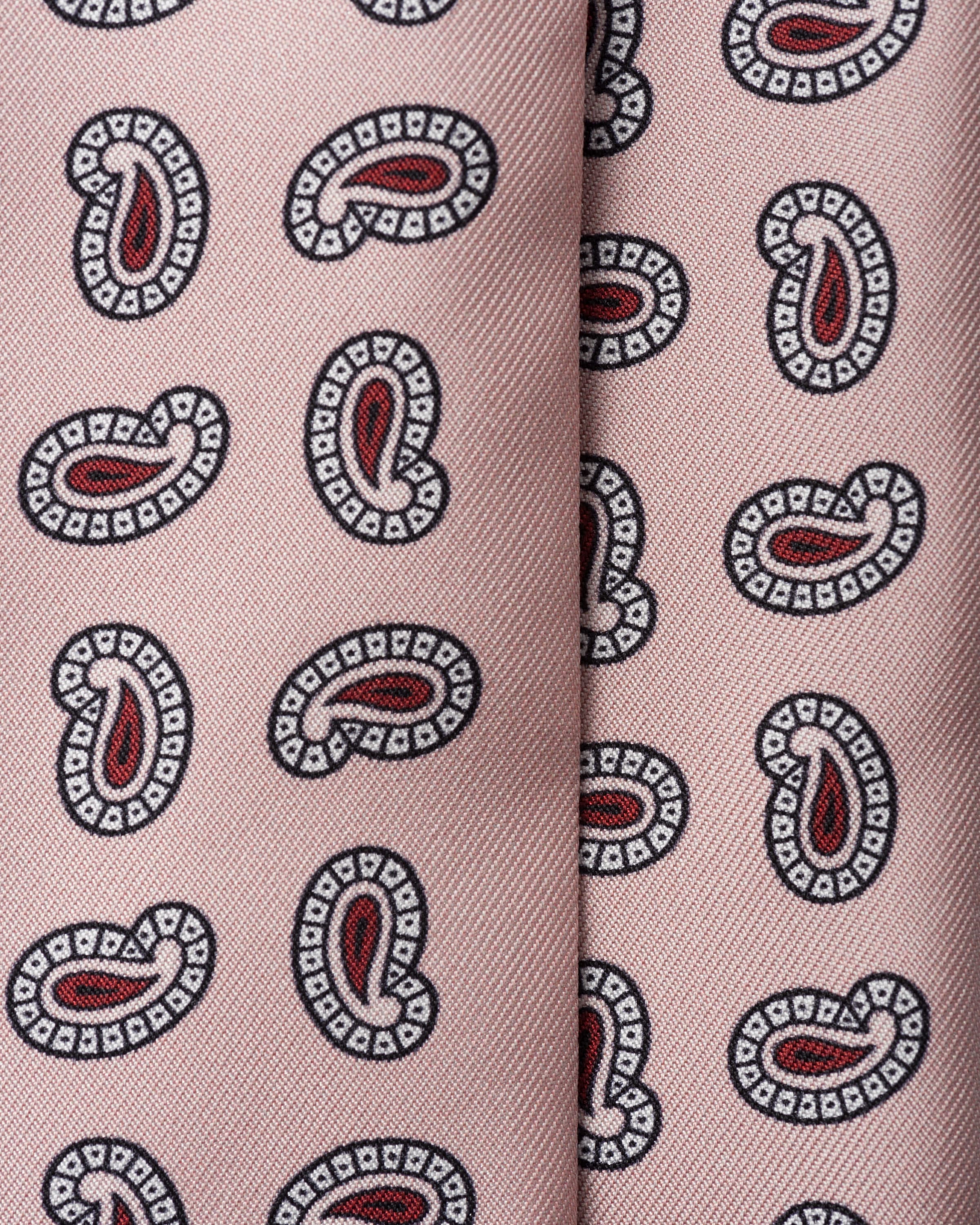 Prada Printed Silk Twill Skinny Tie