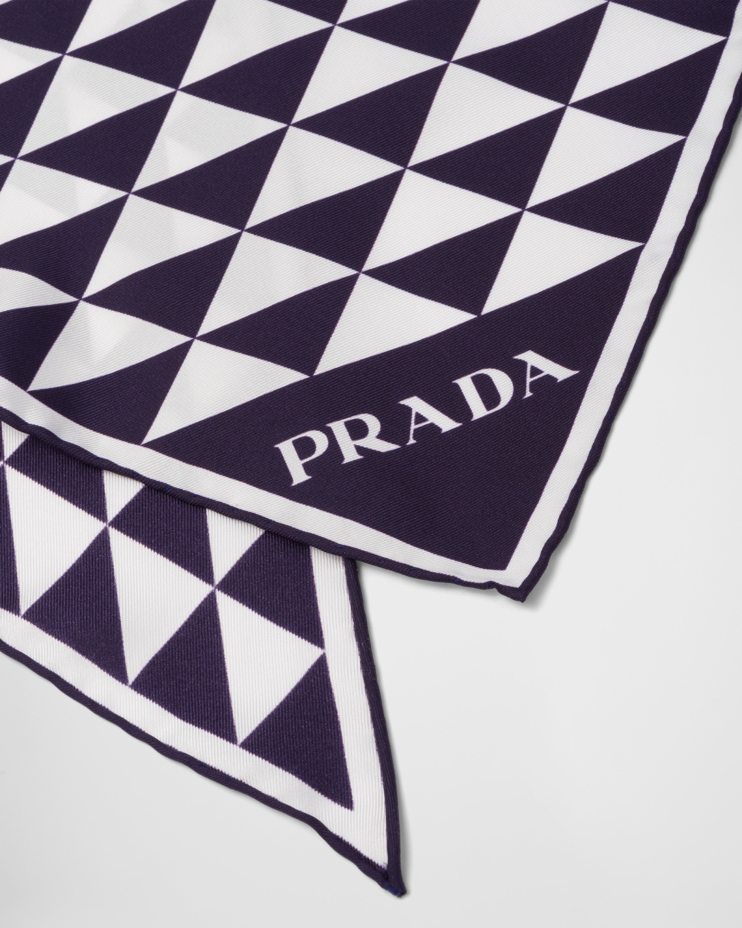 Prada silk scarf 2025
